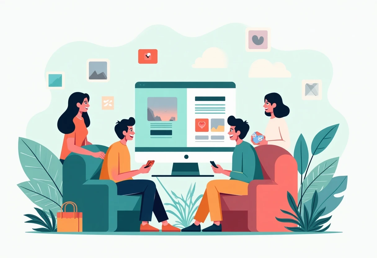 Gamers discutiendo sobre apps de juegos